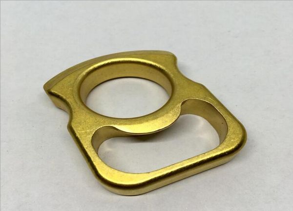 

edc gear brass knuckles keychain pendant multi selfdefense tools bottle opener survival broken window tool 12mm factory direct sa9234120