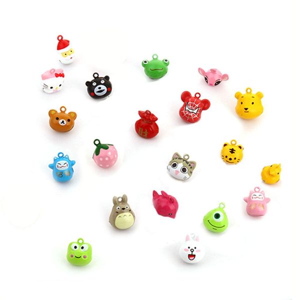 

other enamel cartoon animal jingle bell charm for pendant party gift cat pet necklace bracelet hanging jewelry