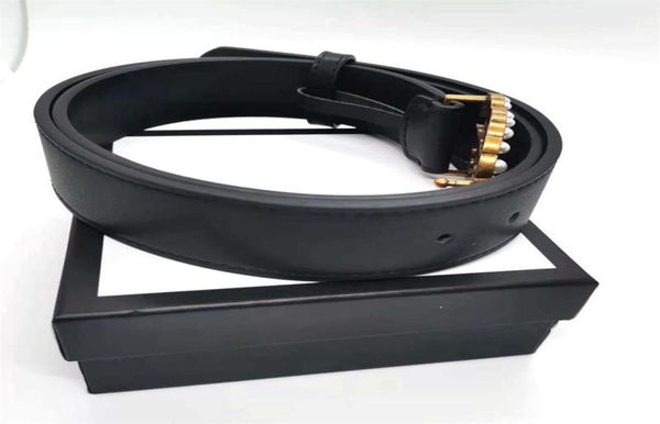 

womens belt mens belts inlaid diamond pearl bronze metal buckle sports leisure fashion women waistband delivery 5131353, Black;brown