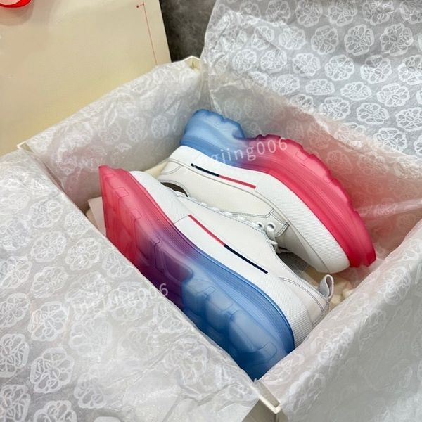 

2023new designer platform womens casual shoes leather lace-up sneaker lady flat running trainers letters gym sneaker, Black