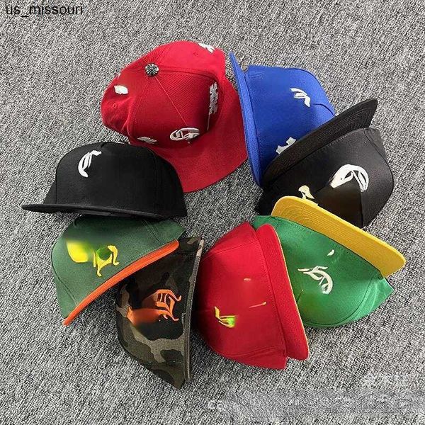 

ball caps ch casquette designer letters print fashion street hiphop baseball hat colored cross casual flat cap j230520, Blue;gray