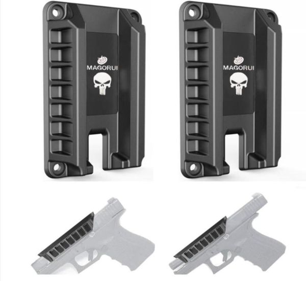 

gun holster holder magnet mount concealed quick draw loaded fits flat hand cx3362970