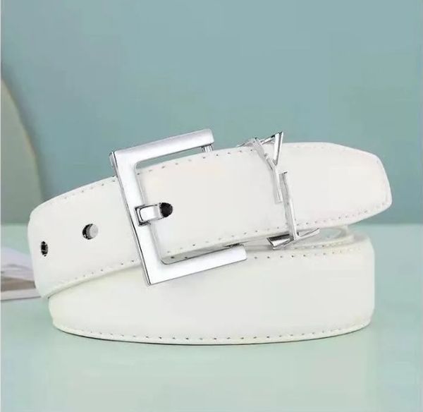 

belt for woman fashion gold needle buckle man womens belts genuine cowhide 3 colors, Black;brown