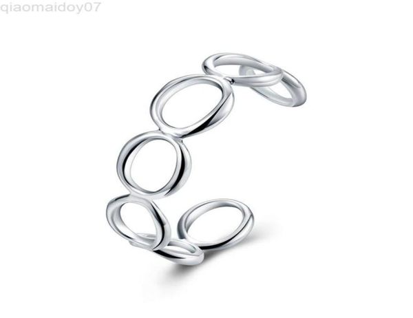 

new style 925 silver bracelet 925 sterling silver round oshaped ladies bracelet wedding engagement fashion charm part l2208126647700, Black