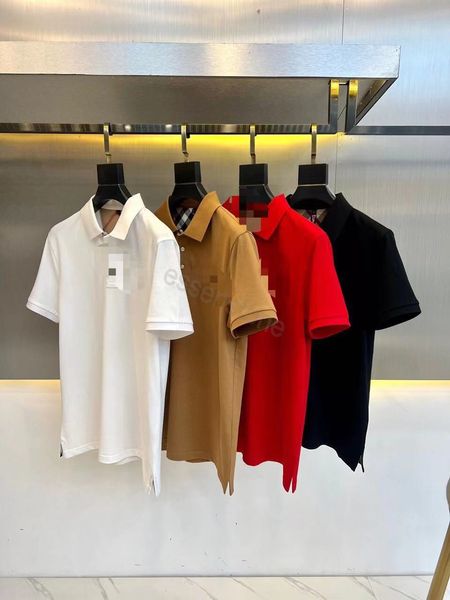 

men's designer b t shirt men's tshirt single letter printed short sleeve tees fashion high street women's pattern summer esse, White;black