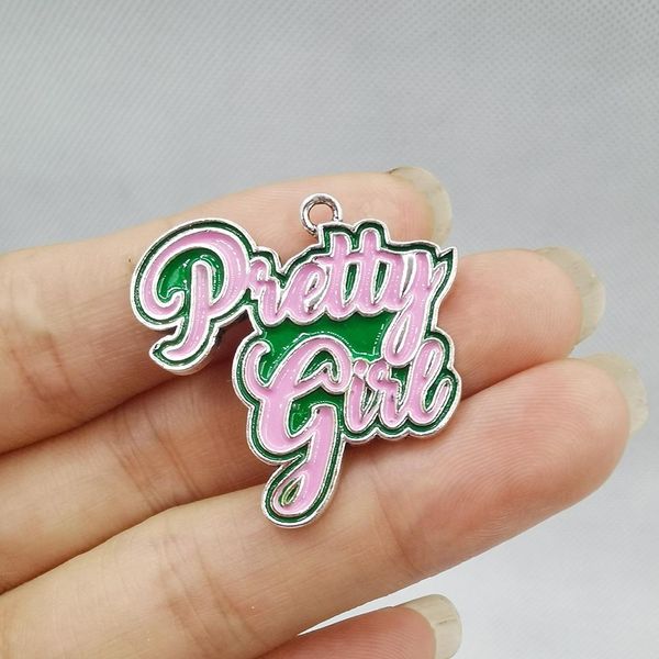 

other 10pcs letter charms bracelet necklace women diy jewelry accessories