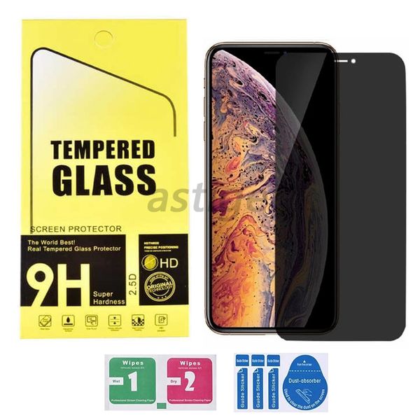 

privacy screen protector for iphone 14 plus pro max 7 8 anti-spy tempered glass xr xs 11 12 13 mini anti-scratch protective film with retail