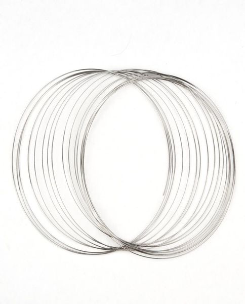 

doreenbeads 100 loops memory beading wire for handmade necklace jewelry diy accessories steel wire jewelry findings 140mm 2012119276409, Black