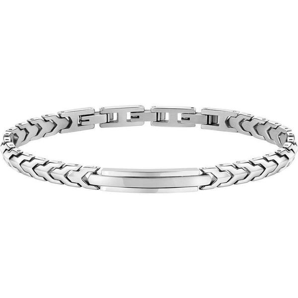 

bangle runda men bracelet stainless steel matt and polish bracelet 2021 jewelry gifts for the new year, Black