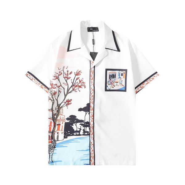 

casual fashion shirts professional designer spring and summer shirts, classic printed letter clothing breathable, please consult the origina, White;black
