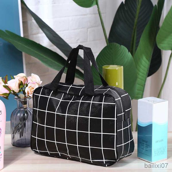

cosmetic bags cases women travel cosmetic bag black grey large tote neceser hanging bathroom makeup bags casual storage neceser wash bag