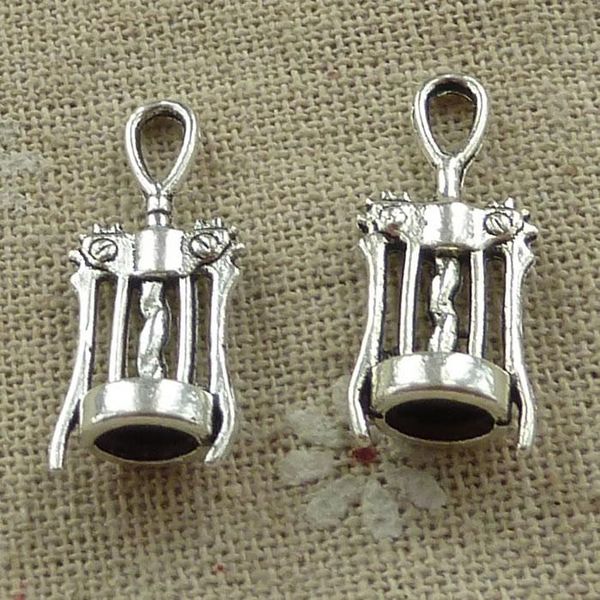 

other 135 pieces tibetan silver bottle opener charms 27x11mm #3682