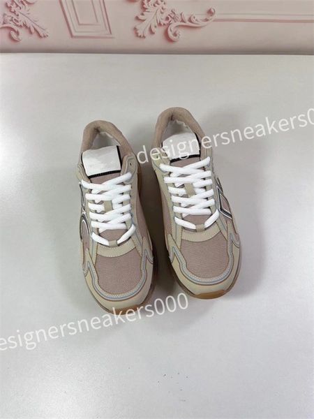 

2023 luxury casual shoes trainers women's flats platform sneakers designer logo white black leather womens lace up mens size 39-46