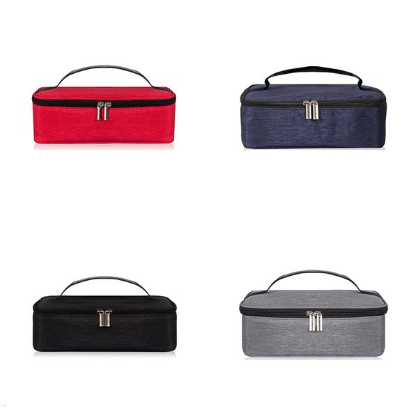 

ice packsisothermic bags square portable lunch bag insulated box aluminum foil thickened suitable for students and office workers 230519