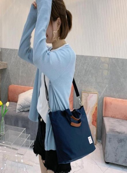 

evening bags womenrsquos tote shoulder bag waterproof nylon cloth handbag beach storage for women female large capacity shopper 6751611