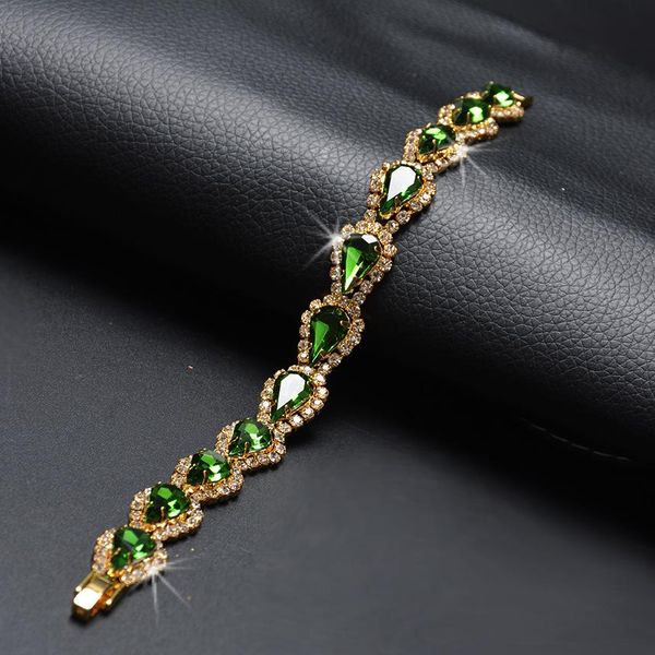 

bangle korean luxury blue z 18k gold bracelet for women wedding gift gold silver color metal roman chain bracelets bangles jewelry, Black