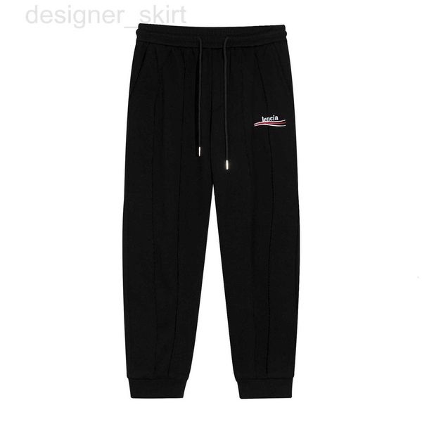 

men's pants designer sale luxury autumn and winter classic swave embroidery casual sports pants leggings c3x0, Black