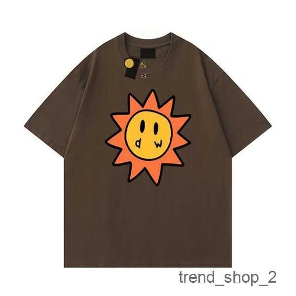 

selling 23ss mens t shirt drews printed men women tee polo fashion summer house tees short sleeve crew neck casual t-shirt clothes 24 clolor, White;black
