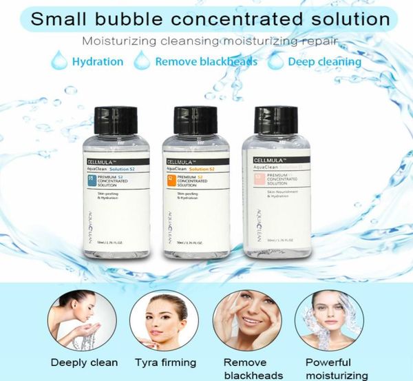 

accessories parts machine use aqua peeling solution 50ml per bottle facial serum for normal skin8838218