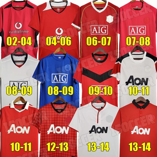 

manchesters retro utd soccer jerseys man 02 03 04 05 06 07 08 09 10 11 12 13 14 football shirts classic vintage kits 2006 2007 2008 2011 201, Black;yellow