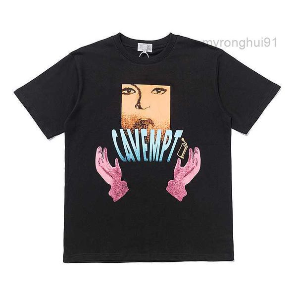 

spring/summer new c.e pink hands surprise head short sleeve batch qxa7, White;black