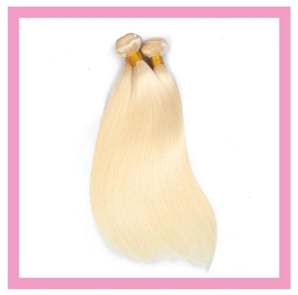 

malaysian human hair 613 color one bundle silky straight 1piecelot blonde hair extensions double wefts 1032inch7797693, Black