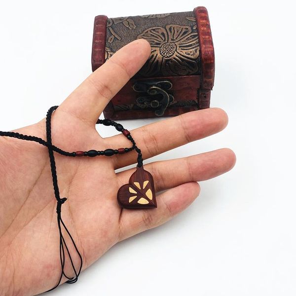 

necklaces the illusionist locket necklace pendant couple lovers cosplay custom p handmade wood jewelry prop, Silver