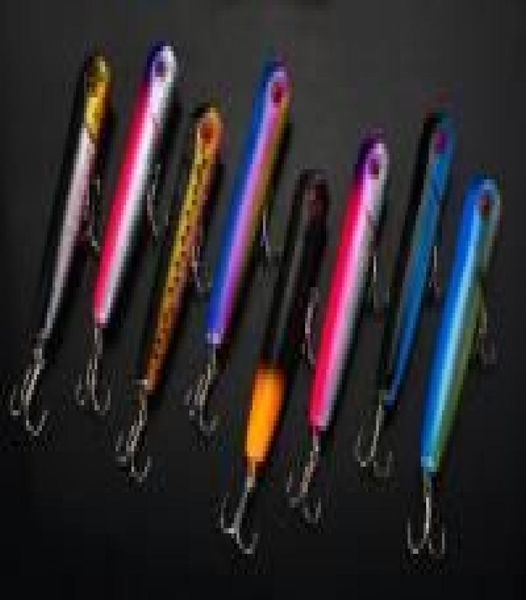 

whole 20 pcs fishing lures popper hand baits water hook bass 115g85cm1483413