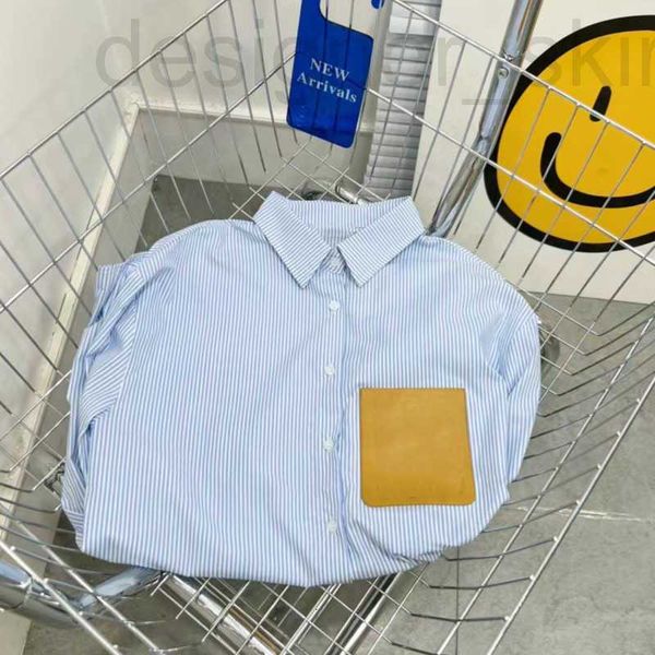 

women's blouses & shirts designer hoodies sweatshirts early autumn batpocket fresh college style men's and women's lapel shir, White