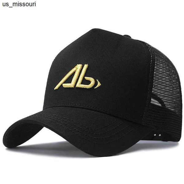 

ball caps snapbacks cotton mesh sun hat big head man woman plus size 5 panels baseball cap 55-60cm 60-65cm j230520, Blue;gray