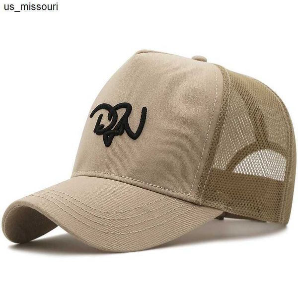 

ball caps spring and summer male outdoors lesiure curved peak sun hat big head man plus size mesh snapback baseball cap 55-60cm 60-65cm j230, Blue;gray