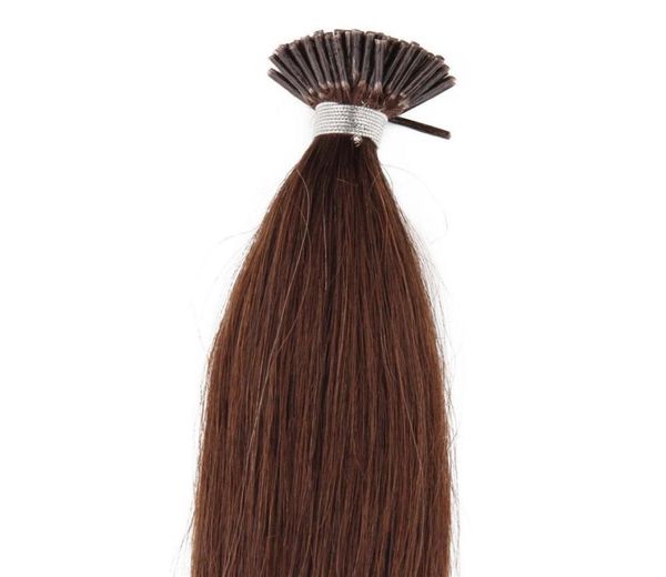

extensions itip human hair extensions straight brazilian human hair prebonded hair extensions 50 gram3796082, Black