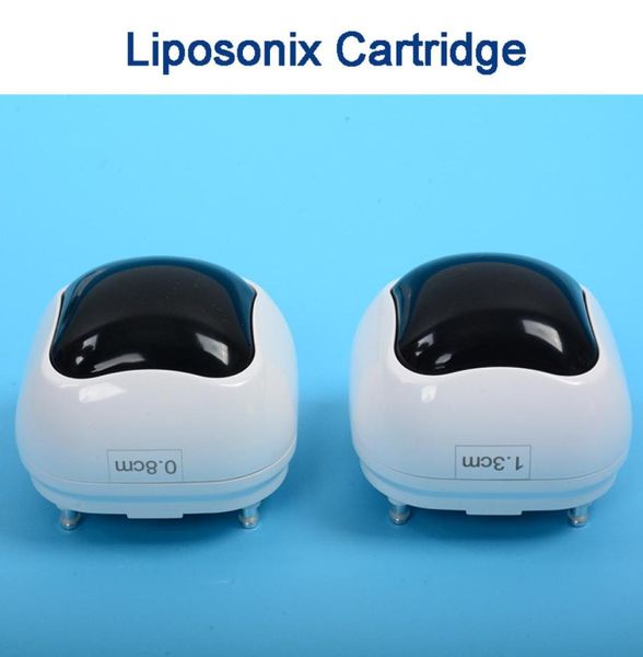 

accessories liposonix machine 2 cartridge with 08cm and 13cm for fast slimming immediately result hifu liposonic head 525 ss 3550154