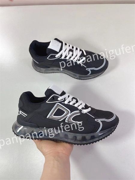 

luxury womens youth fashion shoes men's designer leather multi color training shoes sports shoes women's casual shoes, Black