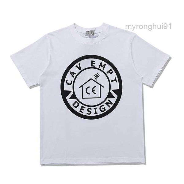 

new c.e simple letter printed short sleeve t-shirt 7jvd, White;black