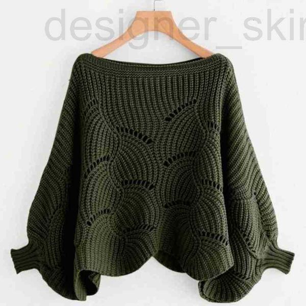 

women's sweaters designer lantern sleeve straight neck autumn winter sweater women's hollloose batman shirt zwhq, White;black