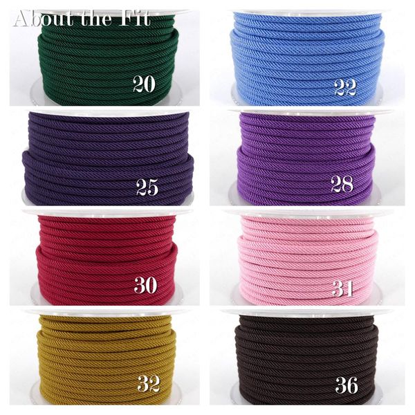 

polish about the fit 3mm 15meters jewelry clothing accessories for bracelet necklace making apparel handcrafts woven ropes beading cord, Blue