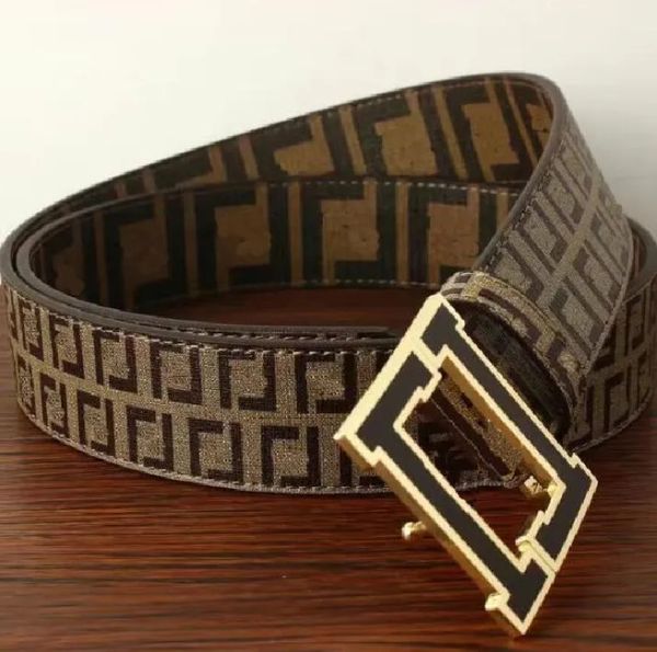 

fashion men belt designer luxury business smooth buckle mens belts for belt, Black;brown