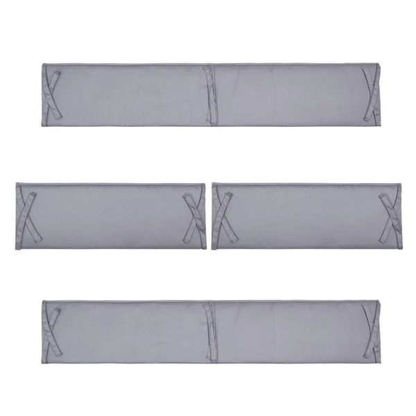 

simple anti collision baby bed bumper cotton infant sleep protect anti collision anti drop barrier for children 4pcs/set popular green pink