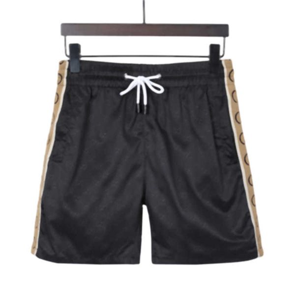 

summer beach pants designer fashion jogging pants mens casual shorts fitness sports leisure business fivepoint pants quickdrying trousers, White;black