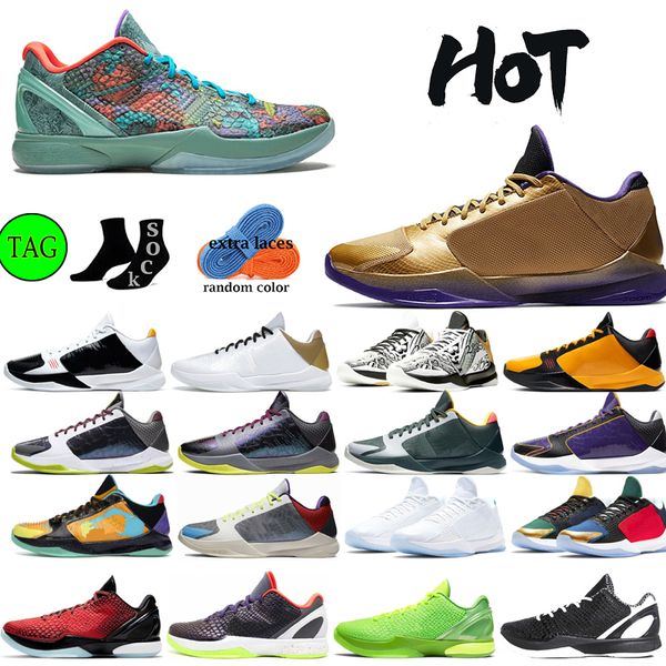 

kobe mamba 6 basketball shoes men protro reverse grinch mambacita hall of fame del sol all-star 5 rings alternate bruce lee lakers metallic