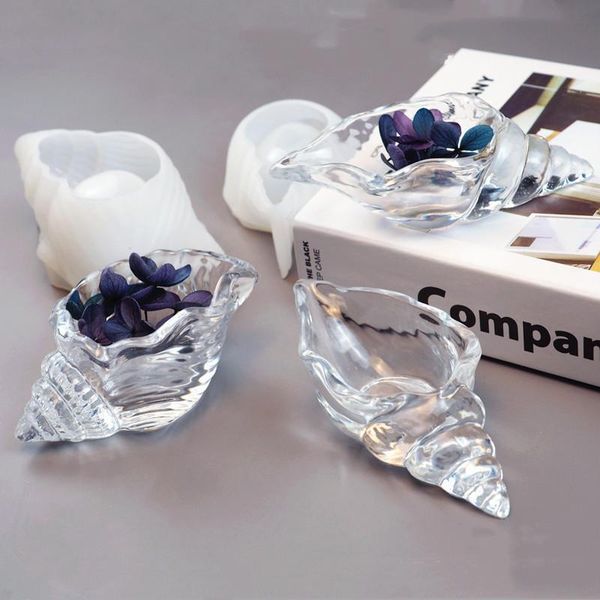 

other resin diy epoxy mirror threedimensional conch makeup egg storage shell marine silicone mold