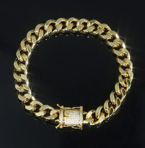 

anklets classic cuban link chain 105mm summer beach gold color plated foot bracelet anklet for women jewelry gift 214230608, Red;blue