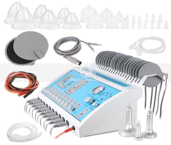 

2018 new 2 in 1 breast enlarge bio slimming weight loss lymphatic detox body massage machine salon use3226367