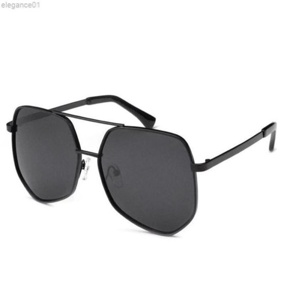 

classic fashion star metal grey ant polygon reflective sun01277819, Silver