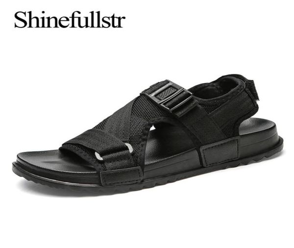 

plus size sandals men 2019 summer light sandalias shoes hombre casual flat sandles mens open toe for black gray sandal 48 49 mx2008142711