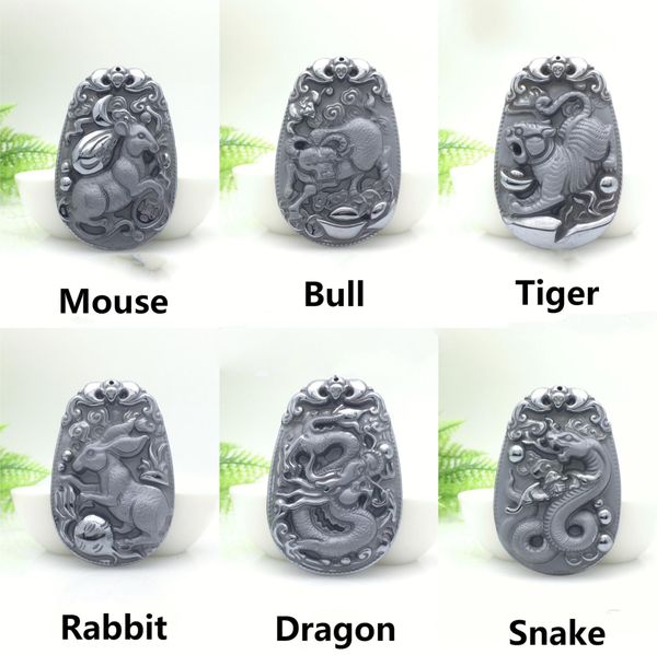 

other terahertz natural stone pendant carved 12 chinese zodiac pendants lucky necklace healthy energy powerful stone fashion jewelry