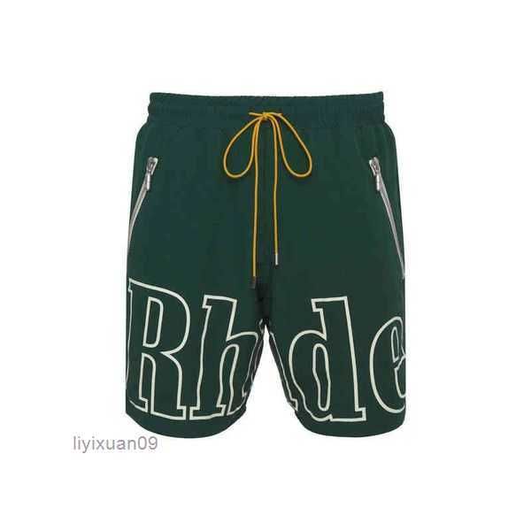 

designer shorts rhude summer fashion beach pants men street wear red blue black purple mens short 4 l6vd, White;black