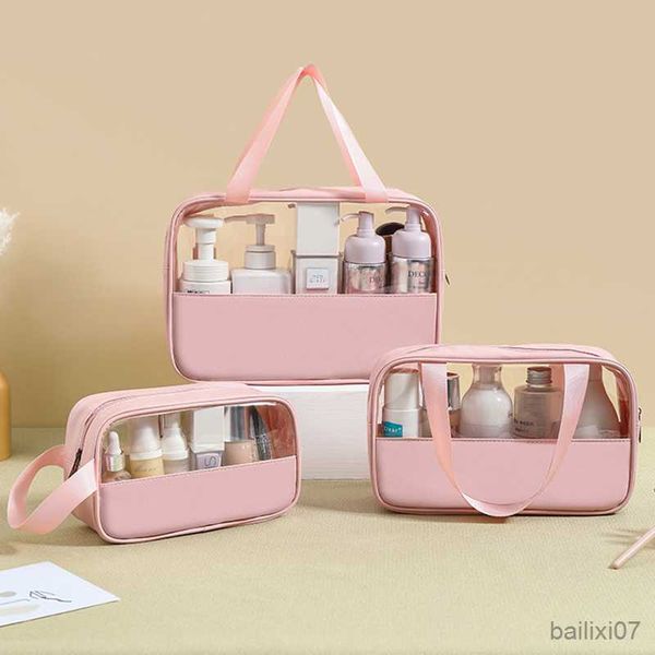 

cosmetic bags cases new cosmetic bag makeup storage bag translucent large capacity organizer waterproof portable bag travel storage bag