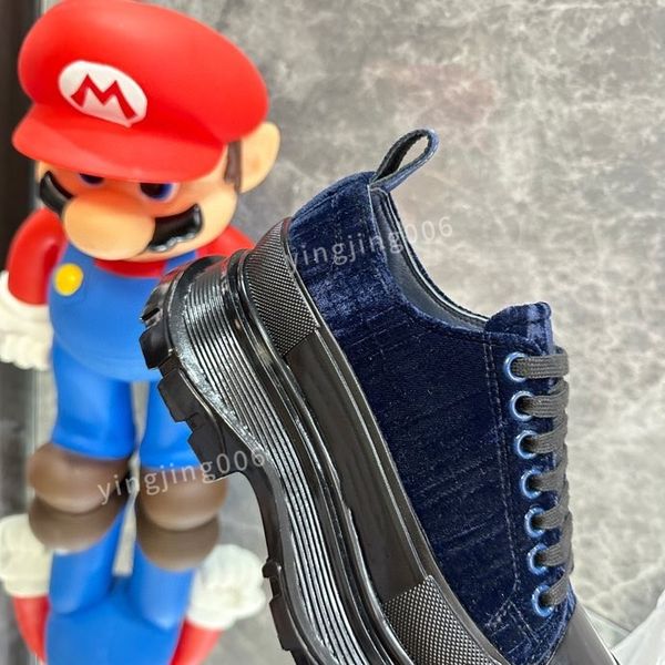 

new brand designer platform men women casual shoes leather lace-up sneaker lady flat running trainers letters gym sneaker2023, Black